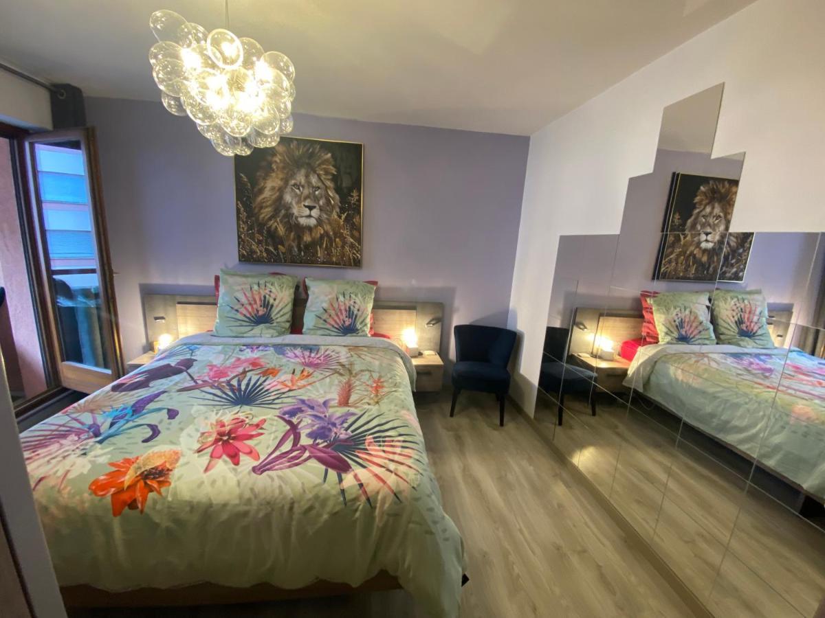 Mallo'S Lodge Avec Parking Gratuit Et 2 Balcons Colmar Exteriör bild